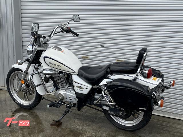 スズキ GZ125HS 自賠責1年付 純正標準装備エンジンガード