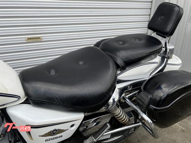 スズキ GZ125HS 自賠責1年付 純正標準装備エンジンガード
