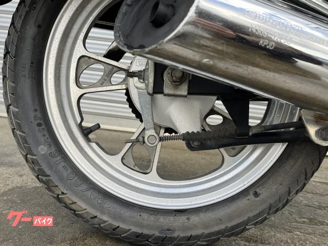 スズキ GZ125HS 自賠責1年付 純正標準装備エンジンガード