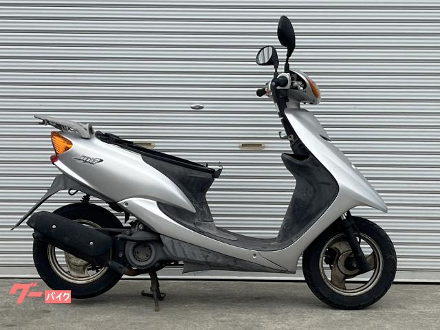 ＪＯＧ　２サイクル最終モデル　シート表皮張り替え　バッテリーＲタイヤＦフォーク新品　自賠責１年込