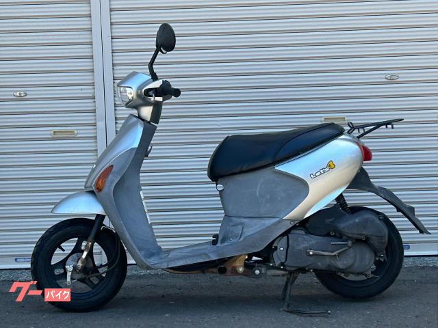 スズキ レッツ4 4スト FI メットイン シート張替え 自賠責1年付き