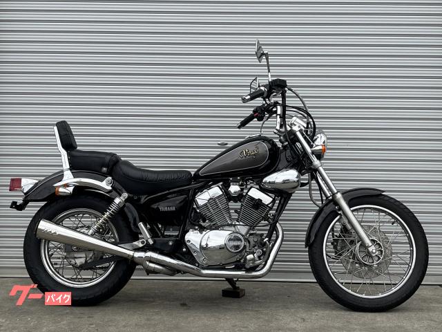 ＸＶ２５０ビラーゴ　スーパートラップマフラー　純正アップハンドル　バッテリー新品