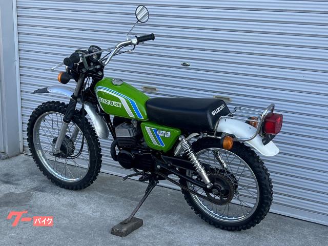スズキ TS50 ハスラー 2サイクル アルミフェンダー バッテリー