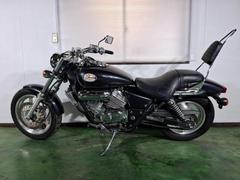 ホンダ　Ｖ−ＴＷＩＮ　ＭＡＧＮＡ　スラッシュカットマフラー　ＣＣバー　サイドバック　シート表皮張替え　自賠責１年付