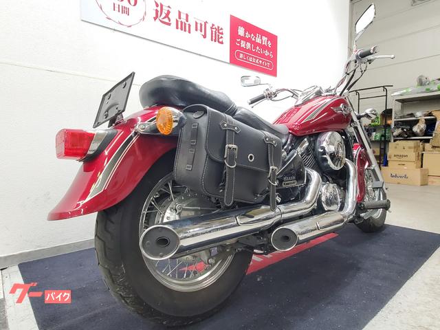 KAWASAKI バルカン400-2 赤 車検残R4/6月 名変で乗れます 決算大売り出し価格 諸経費０円 始動確認済み 即納車有り 激安 横浜 都筑 P-Yard カワサキ バルカン400クラシック 2002年モデル USBポート