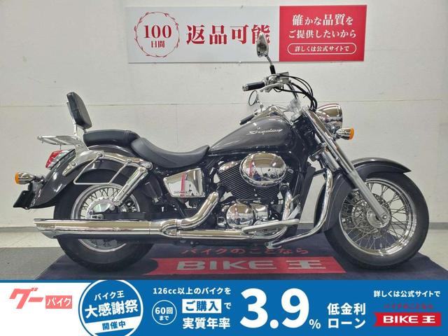シャドウ４００　２００８年モデル　キャブレター最終　エンジンガード　バックレスト装備