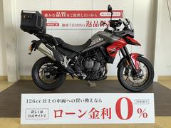 ＴＲＩＵＭＰＨ　タイガー８５０スポーツ　２０２１年モデル　／　ヘプコ＆ベッカー製トップケース　／　ハンドガード装備