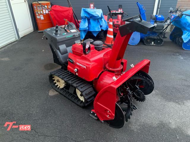 除雪機　ホンダＨＳ９８０ｉ　ハイブリッド　ユアサ製バッテリー２個交換済み