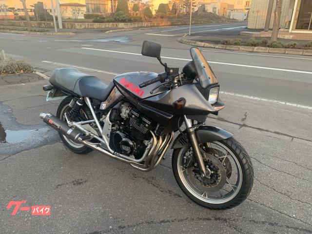 スズキ GSX400S KATANA ヨシムラサイクロンマフラー