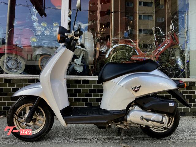 ホンダ　TODAY　AF61　トゥデイ　シルバー　実働 ホンダ トゥデイ AF61 4サイクル シルバー
