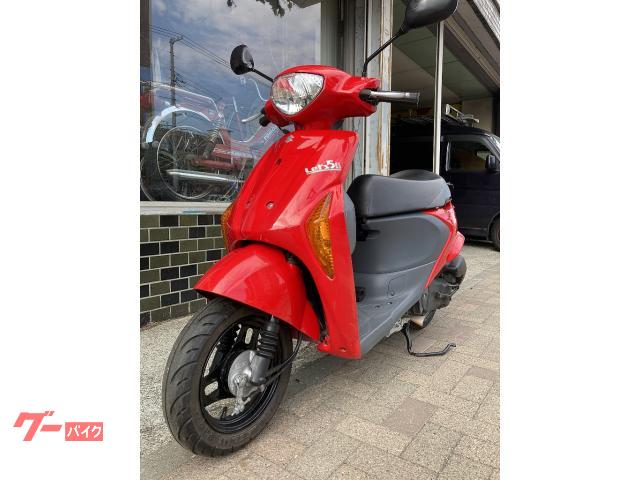 スズキ レッツ5 4サイクルFI CA47A レッド