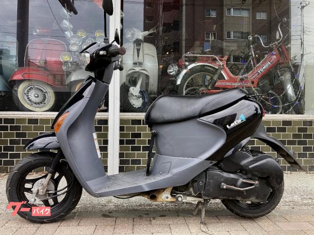 スズキ レッツ4 4サイクル 黒 U字ロック付属