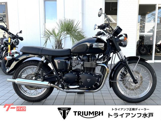 ＴＲＩＵＭＰＨ ボンネビルＴ１００ 空冷 ブラックＥｇ インジェクション アエラスリップオンマフラー＆リアサスペン ＥＴＣ装備  検令和８年９月｜トライアンフ水戸｜新車・中古バイクなら【グーバイク】