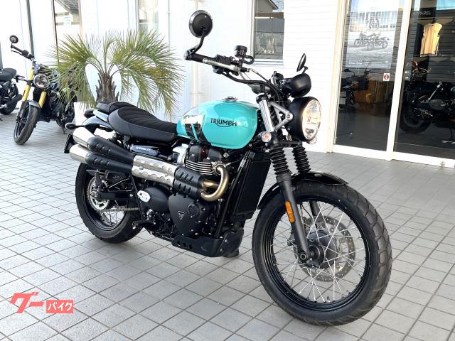 TRIUMPH スクランブラー900 キングフィッシャーブルー
