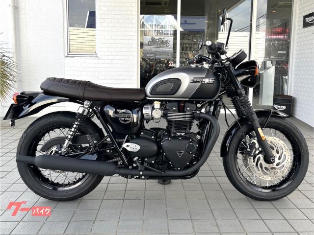 TRIUMPH ボンネビルT120ブラック 新型 マットシルバー