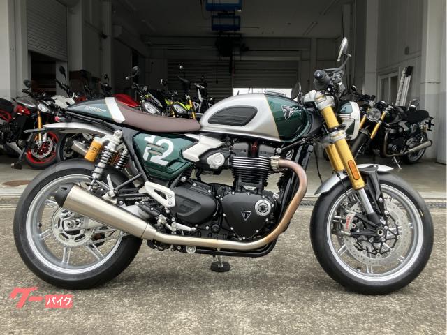 TRIUMPH スピードツイン1200 純正シート　【新車外しです】 TRIUMPH スピードツイン1200カフェレーサーエディション
