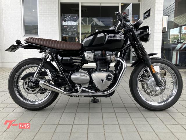 TRIUMPH ボンネビルT100 ジェットブラック カスタム 純正