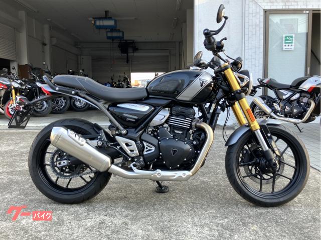 TRIUMPH スピード400 スクランブラーXタンク装着モデル