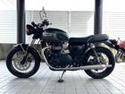 ボンネビルT100 コンペティショングリーン／アイアンストーン クラシックスタイル 900CC ツインエンジン