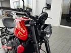 トライデント660 登録済未使用車 クイックシフター トライアンフ水戸オリジナルカラー ディアブロレッド