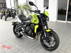 トライデント660 登録済未使用車 クイックシフター トライアンフ水戸オリジナルカラー トライアンフレーシングイエロー