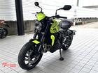 トライデント660 登録済未使用車 クイックシフター トライアンフ水戸オリジナルカラー トライアンフレーシングイエロー