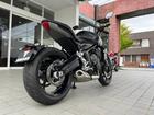トライデント660 マットブラック 登録済未使用車 OPクイックシフター装着済