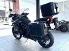 タイガー800XCA マットカーキグリーン クルーズコントロール グリップヒーター シートヒーター前後 アルミ製フルパニア ETC
