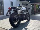 スクランブラー900 限定モデル ICONエディション サファイアブラック／アルミニウムシルバー 機械加工バーエンドミラー装着