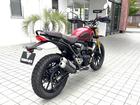 スクランブラー400X カーニバルレッド／ファントムブラック 中古車 エンジンドレッサーバー ロアエンジンバー装備