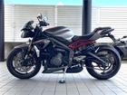 ストリートトリプル765R LOW マットシルバーアイス シート高780mm アップ ダウンクイックシフター