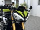 スピードトリプル1200RX リミテッドエディション パフォーマンスイエロー オーリンズ電子制御サスペンション アクラポビッチ