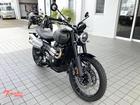 スクランブラー1200X マットカーキ サイドアップマフラー スクランブラースタイル