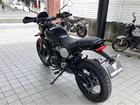 スクランブラー400XC ストームグレー ハイレベルフロントマッドガード＆フライスクリーン