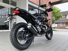 スクランブラー400XC ストームグレー ハイレベルフロントマッドガード＆フライスクリーン