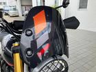 スクランブラー400XC ストームグレー ハイレベルフロントマッドガード＆フライスクリーン