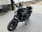トライデント660 マットブラック バーエンドミラー ETC2．0 エンジンカバープロテクションキット