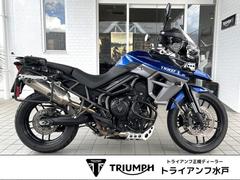 ＴＲＩＵＭＰＨ　タイガー８００ＸＲｘ−ＬＲＨ　ルーサンブルー　ＥＴＣ　エンジンガード　パニアレール　スライディングキャリッジ