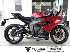 ＴＲＩＵＭＰＨ　デイトナ６６０　カーニバルレッド／サファイアブラック　中古車　トライアンフシフトアシスト装備