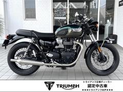 ＴＲＩＵＭＰＨ　ボンネビルＴ１００　登録済未使用車　コンペティショングリーン／アイアンストーン　クラシックスタイル　９００ＣＣ　ツインエンジン