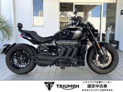 ＴＲＩＵＭＰＨ　ロケット３ＧＴトリプルブラック　限定モデル　サファイアブラック／シルバーアイス　中古車　２５００ｃｃ　量産市販車世界最大排気量