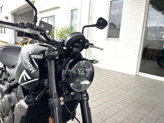 トライデント660 マットブラック 登録済未使用車 OPクイックシフター装着済