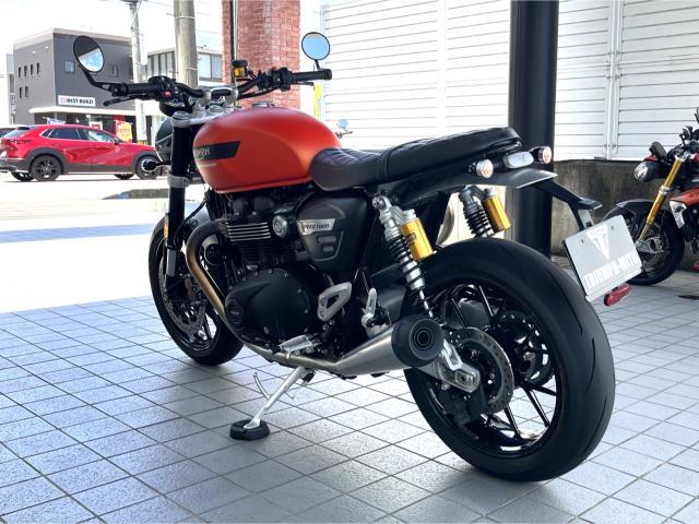 スピードツイン1200 マットバハオレンジ オーリンズリアサス他オプション多数装着