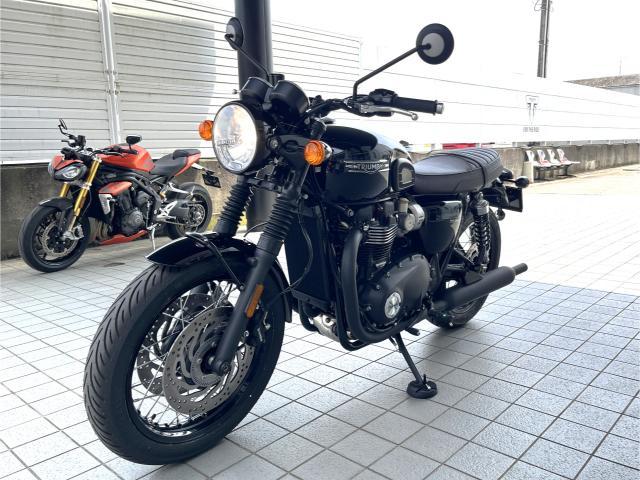 ボンネビルT120ブラック ジェットブラック クラシックスタイル 1200CC ツインエンジン
