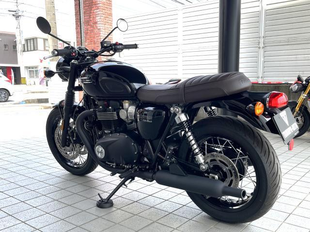 ボンネビルT120ブラック ジェットブラック クラシックスタイル 1200CC ツインエンジン