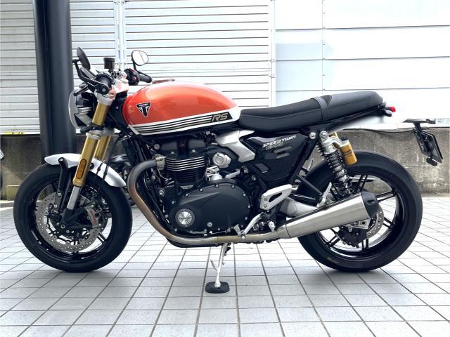 スピードツイン1200RS バハオレンジ／サファイアブラック ローハンドルキット クイックシフター オーリンズ ブレンボ