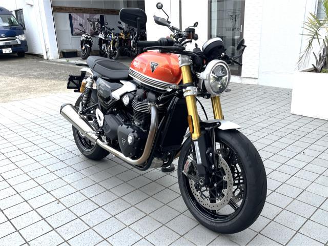 スピードツイン1200RS バハオレンジ／サファイアブラック ローハンドルキット クイックシフター オーリンズ ブレンボ