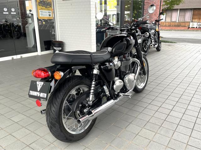 ボンネビルT120 ジェットブラック クラシックスタイル 1200CC ツインエンジン