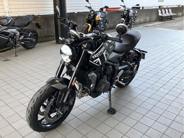 トライデント660 2023年式 マットブラック ETC