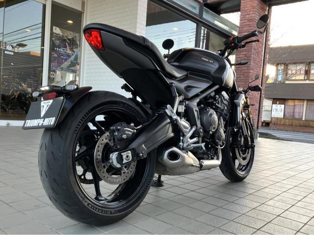 トライデント660 2023年式 マットブラック ETC